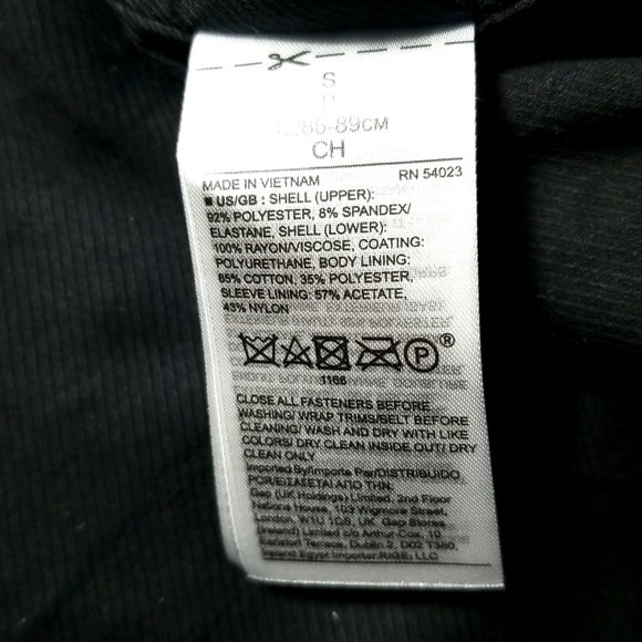 Banana Republic Vegan Suede Patchwork Moto Jacket - Picture 6 of 7